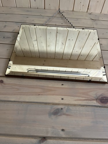 Vintage mirror frameless - vintage,