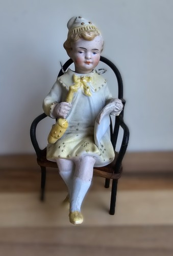 Antique german bisque - bisque, piano