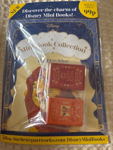 Hachette disney mini books - disney,