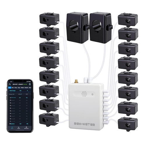 Smart home energy monitor with - home,