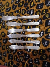 6 VINTAGE SILVER PLATED