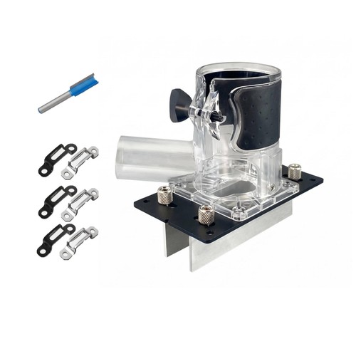Dust collection router jig - collection,