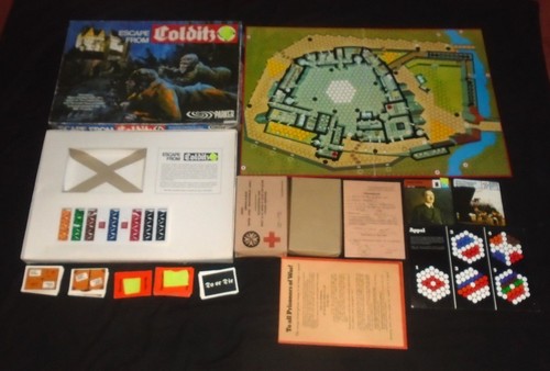 Escape from colditz - escape, (board