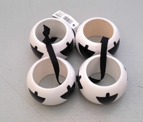 Napkin rings holders set 4 - holders, of
