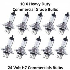 10 X H7 bulb 24V 70W Halogen