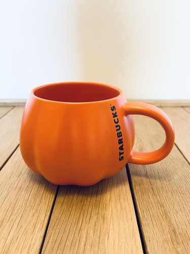 Starbucks orange pumpkin - starbucks,