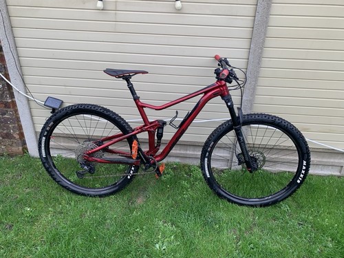 Adults red mountain bike - adults,