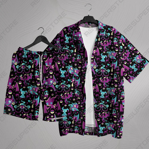 Sableye banette hawaiian shirt - banette,