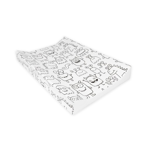 Anti roll changing mat - changing,