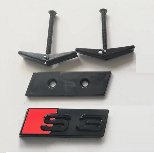 Audi sline metal 3d logo - audi,