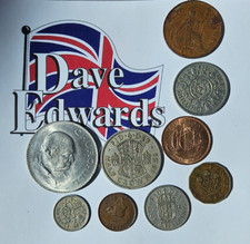 British pre decimal coin set