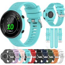 For Garmin Forerunner 55 165 245 645 Venu Silicone Sports Strap Watch band 20mm