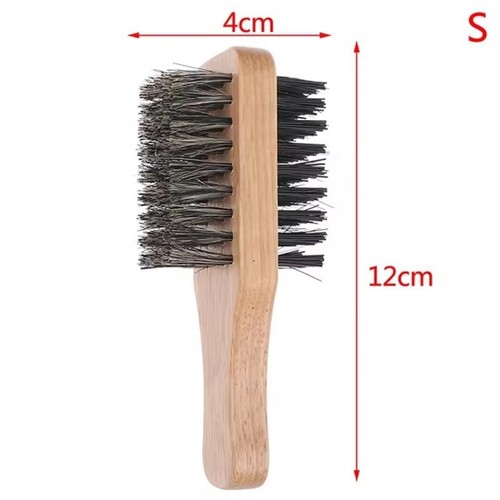 Men boar bristle hair brush - boar,