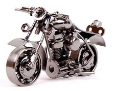 6" hAndmAde motorcycle nuts