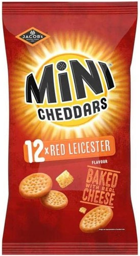 Jacob mini cheddars red - jacob's,