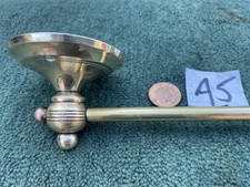 61cm Cast brass tee towel rail