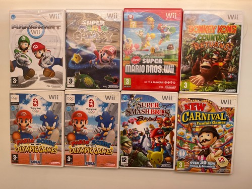 Nintendo wii games - 8,