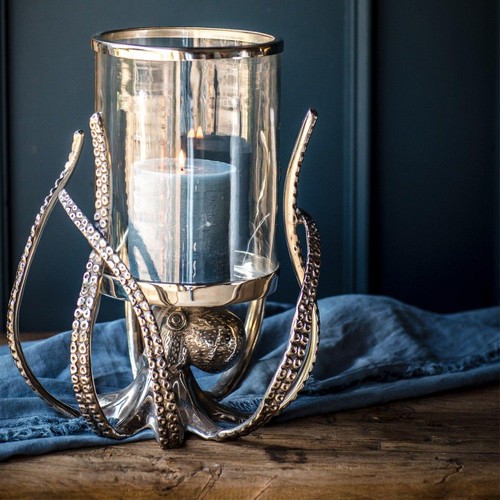 Octopus hurricane lantern - octopus,
