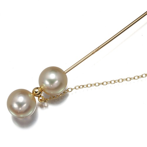 Auth mikimoto brooch golden - mikimoto,