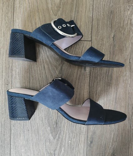 Next navy blue mules size - size, 6.5