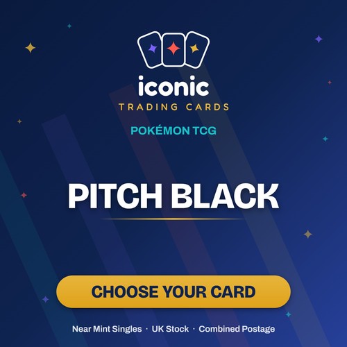 Pokémon tcg pitch black - black,