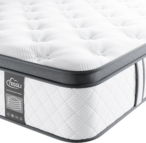 Teqsli 4ft6 double mattress - double,
