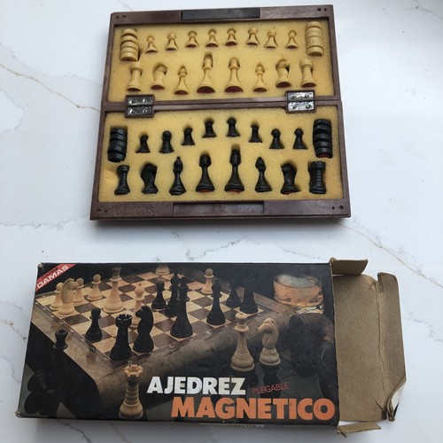 Magnetic chess travel set - magnetic,