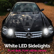  For Mercedes SL R230 2001-2012 Xenon White LED Side Lights Sidelights Upgrade