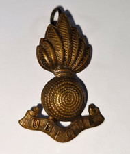 WW1 Royal Artillery Cap Badge