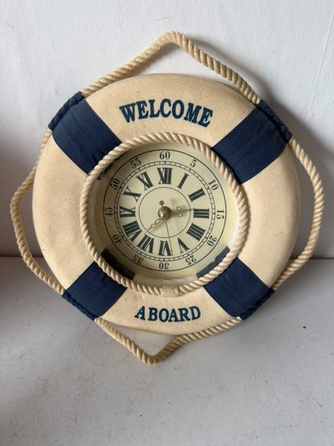 Welcome aboard life ring wall - aboard,