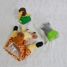 Nestle Madagascar Toys x2 Giraffe Puppet Dreamworks