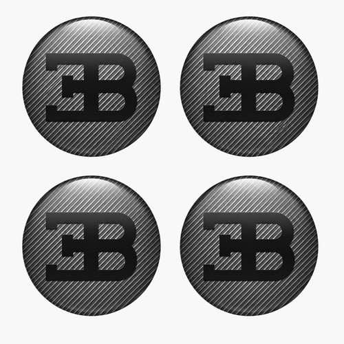 Bugatti logo resin - logo, epoxy