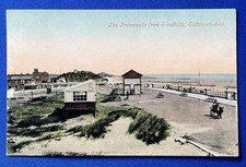 SUTTON ON SEA. 3 Postcards. Coastguard Lookout, Sand Hills, Bathing Tents, Prom