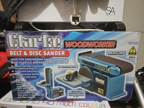 Clarck woodworker disk sander - clarck,