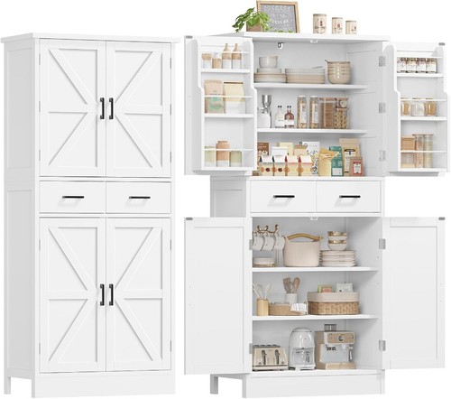 Tall kitchen storage - 66.9″h,
