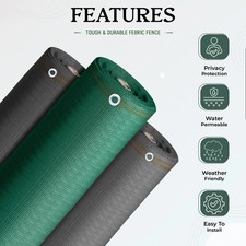 Garden Fence Netting 95% UV Shades Privacy Screen Windbreak Mesh Outdoor Balcony