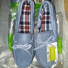 Mens Slippers Size 10 Blue X 3