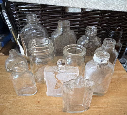 Lot vintage clear - vintage,