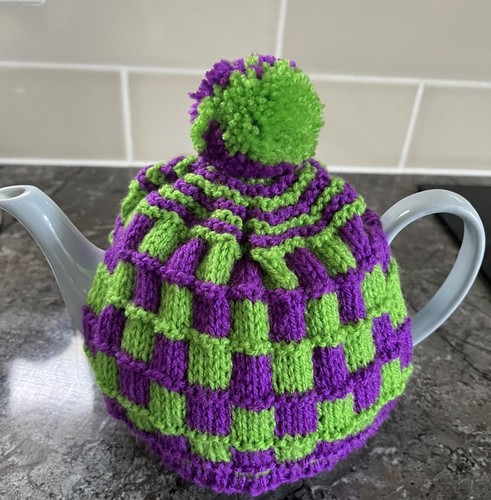 Hand knitted vintage style - hand,