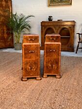 Quality Walnut Bedside Cabinet/Night Stand