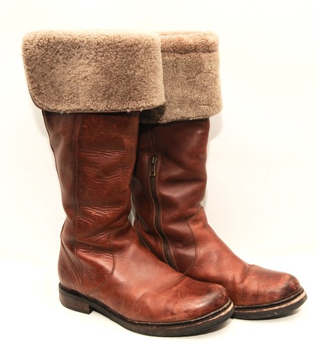 Women frye brown knee - knee, high