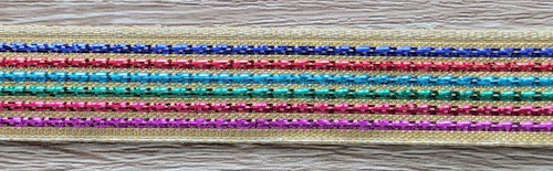 Gold multi colour - gold,