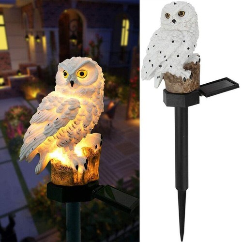Solar led owl - solar,