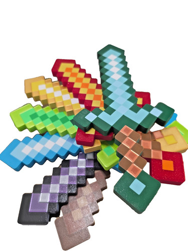 Minecraft style epic sword - minecraft,