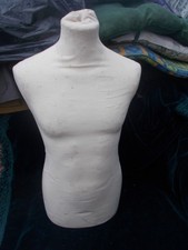 Male White Tailors Mannequin
