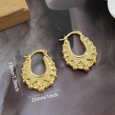 18K Gold Plated Gypsy Style