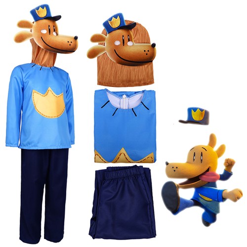 Halloween cosplay dog - halloween, man
