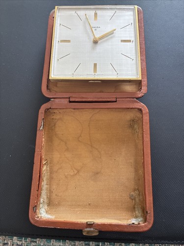 Vintage swiza alarm clock - alarm, in