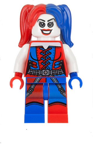 Lego harley quinn - lego, minifigure