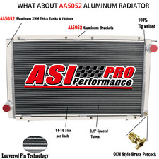 3 Row Aluminium Radiator For